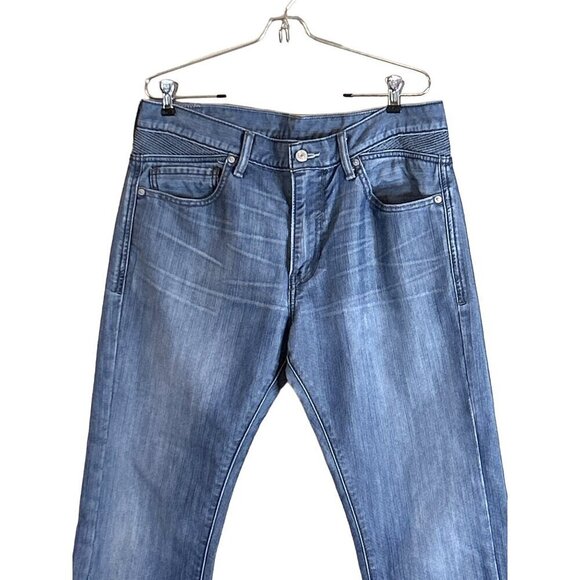 Levi's Mens 527 Black Label Boot Cut Snap Pocket Bootcut Jeans Blue Size 34 x 34 - Picture 3 of 10